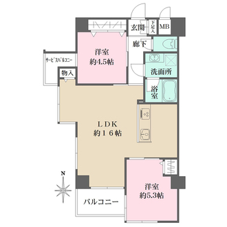 シンフォニー太子道の間取図