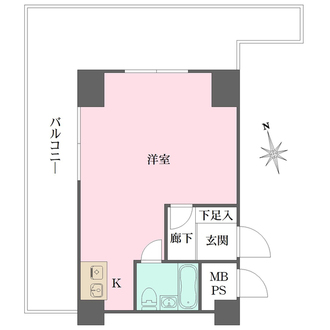 ロータリーライフ四ツ橋の間取図