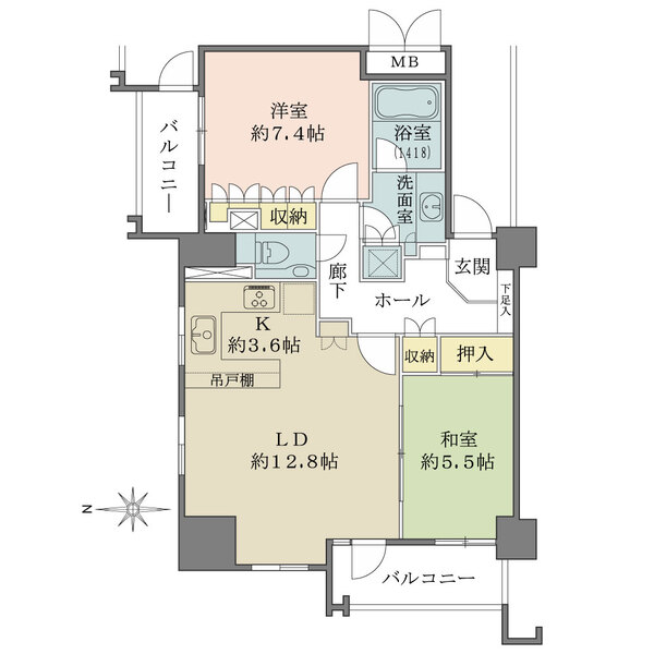 ファミール宝塚グランスイートタワーの間取図