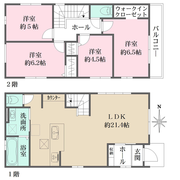 3号地の間取図