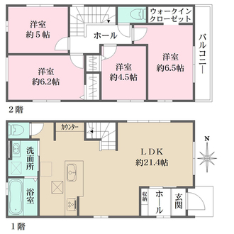 3号地の間取図