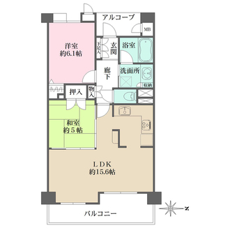 ロイヤル西宮中央公園の間取図
