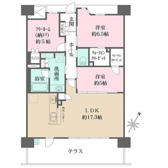 シエリア芦屋南宮町の間取図