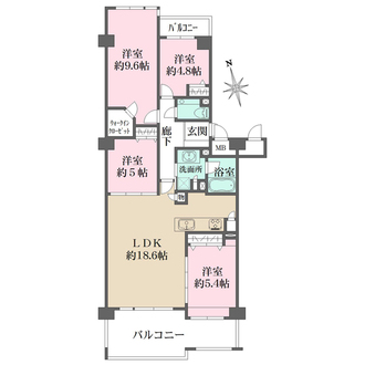 ロイヤルアーク芦屋の間取図