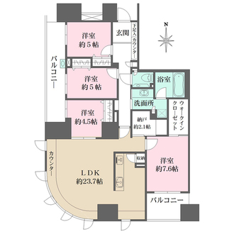 グランドメゾン学園都市の間取図