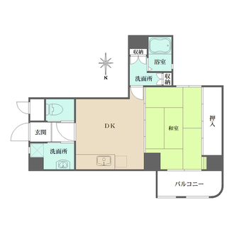 ネオ服部の間取図