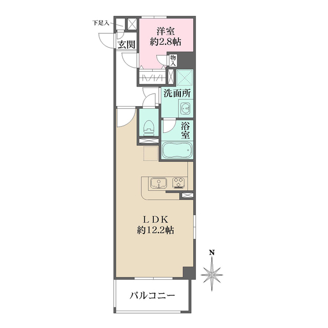 Villa　Viola　西宮北口の間取図