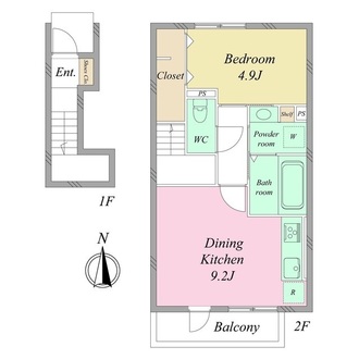 アーバンコート甲子園口の間取図