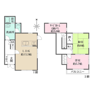 シティライフ山芦屋ＩＩの間取図