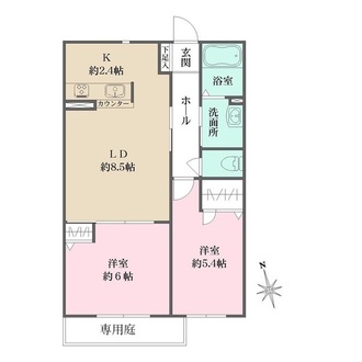 シャーメゾン豊楽　A棟の間取図