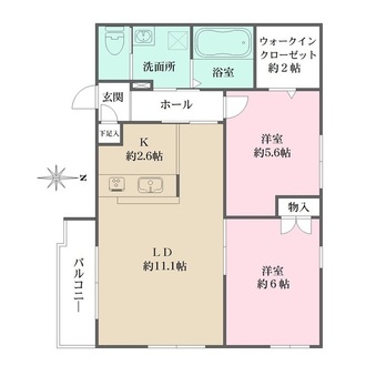 ソラリア一番町の間取図