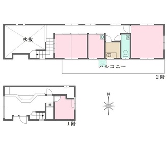 芦屋市松ノ内町２番店舗の間取図