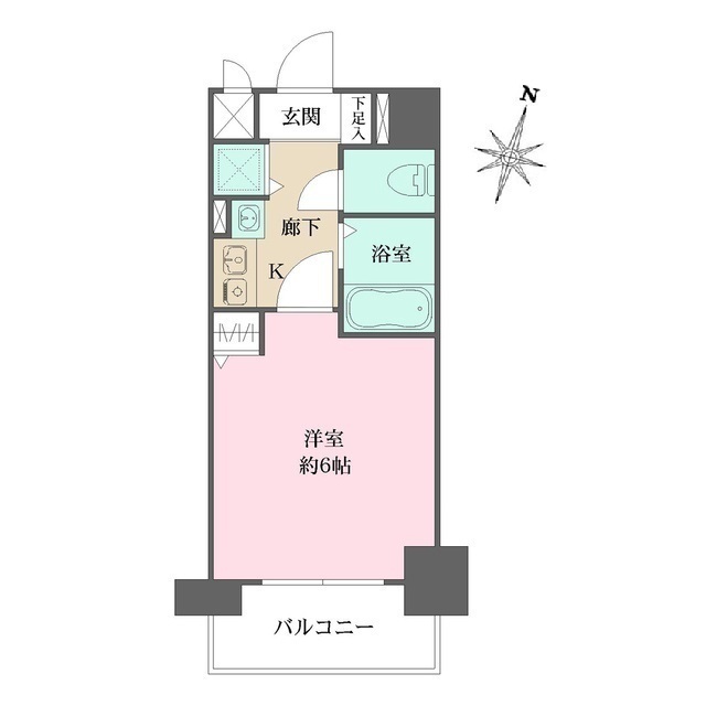 エステムコート神戸・県庁前ＩＩの間取図
