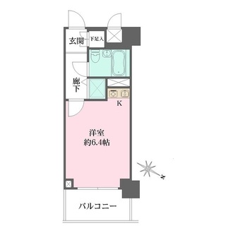 藤和シティホームズ灘の間取図