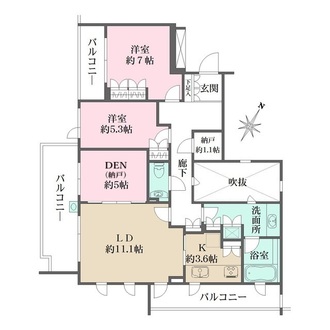 ザ・ハウス住吉本町の間取図