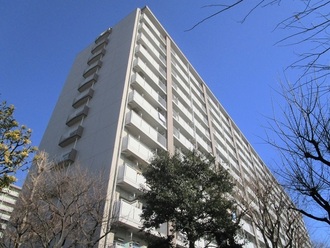 新松戸南パークハウスB棟の外観