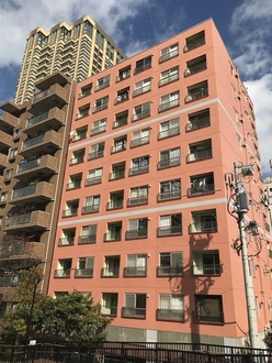 月島マンションの外観