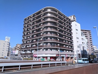 リバーデイズ綱島の外観