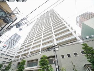 ライオンズマンション大阪スカイタワーの外観