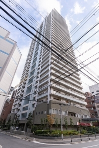 ライオンズマンション大阪スカイタワーの外観
