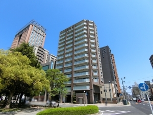 パークナード平和大通りの外観