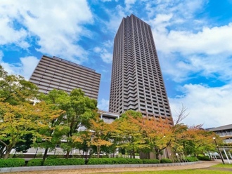 晴海アイランドトリトンスクエアビュータワーの外観