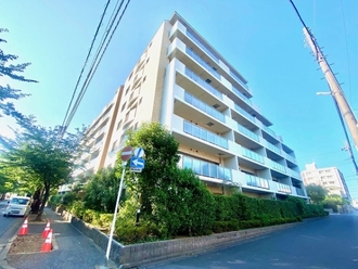 フラージュ常盤平さくら通りの外観