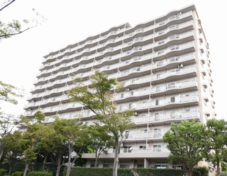 清新南ハイツ１７号棟の外観