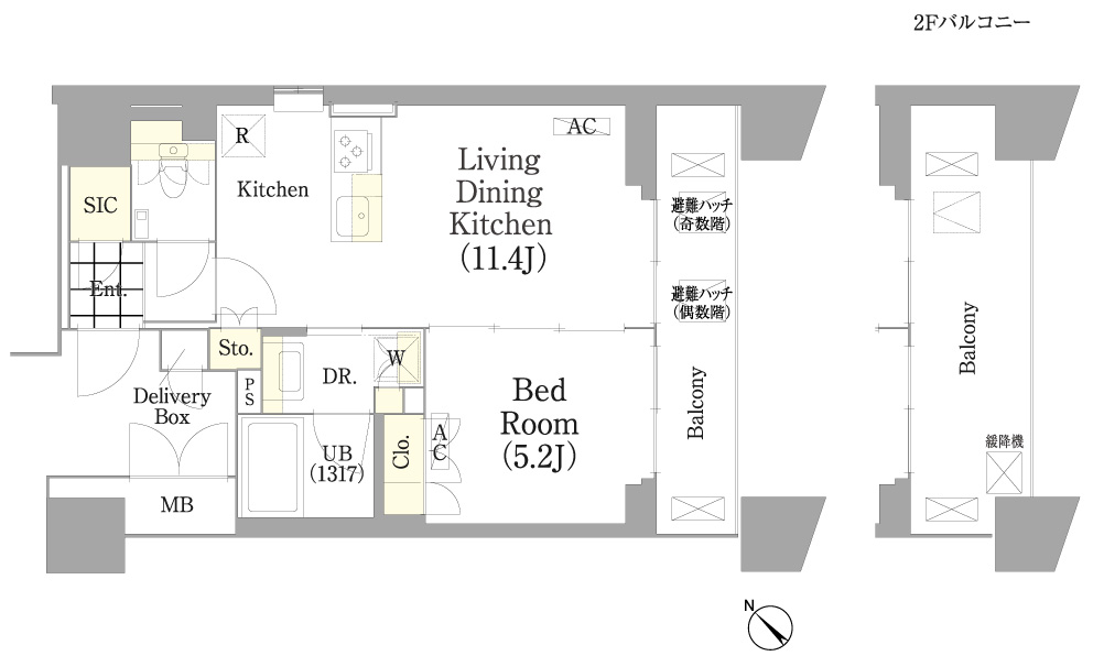 D間取り図