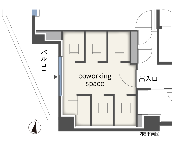 2階平面図