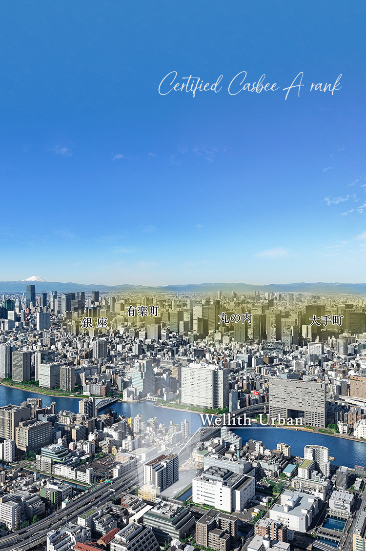現地周辺航空写真