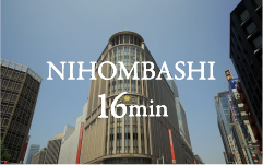 NIHONBASHI 12min